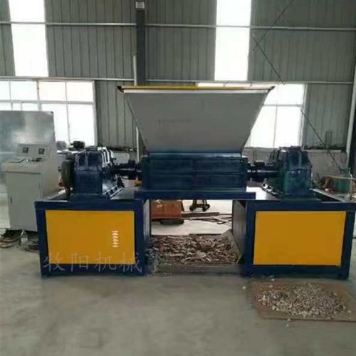 【大型雙軸金屬撕碎機800型廢舊沙發(fā)塑料玩具撕碎機支持定做】- 