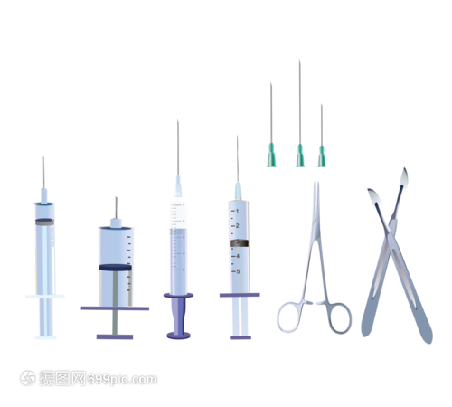 手繪醫療器械針管